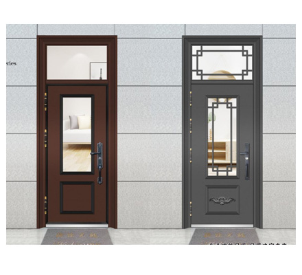 无缝焊接防盗门F